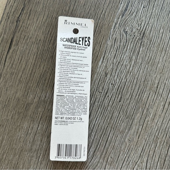 NWT Rimmel London Waterproof Eye Liner - Picture 2 of 2